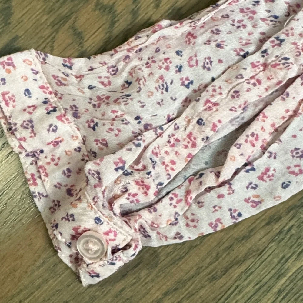 Cloth & Stone Light Pink Floral Blouse - Picture 3 of 6
